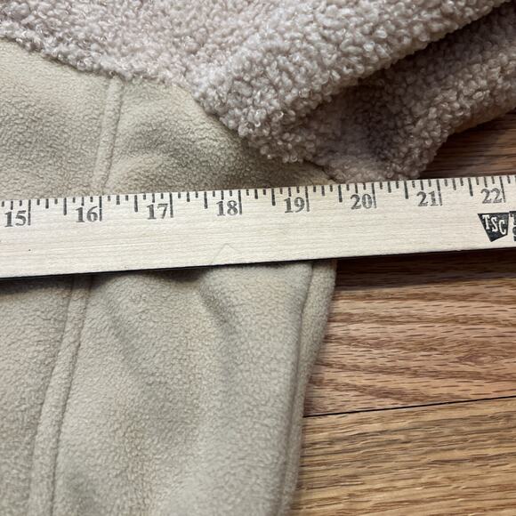 Koolaburra by UGG Jacket Women's Sz Small Beige Hooded Sherpa Pockets Full Zip - Picture 7 of 10